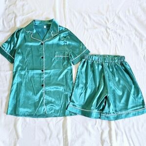 NWOT Teal Pajama Set